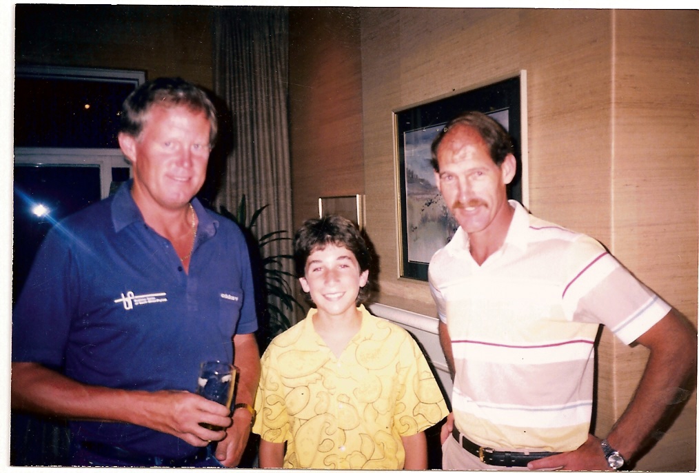 With 2 Springbok Cricket Captains