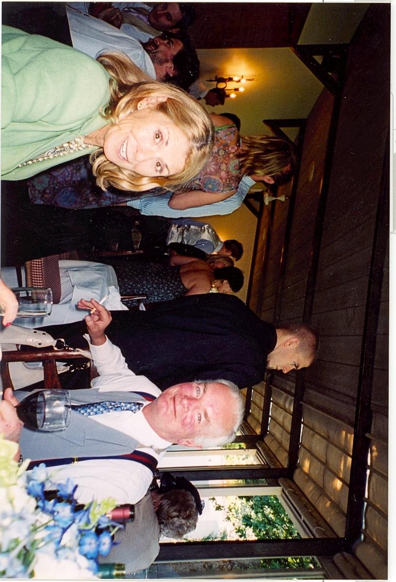 With Muffy's Father at the Wedding