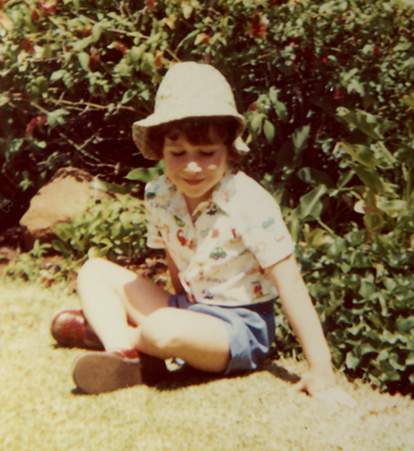 At Granny Helen's home in Groenkloof