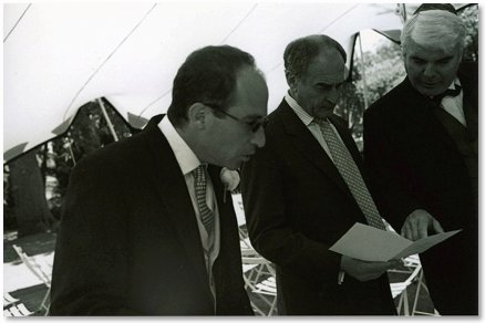 Craig & Graeme with the minister