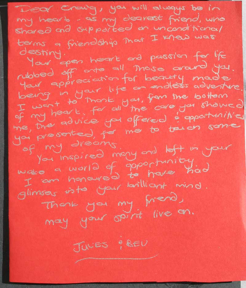 From Julian Herbstein