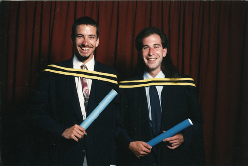 Graduation day with friend