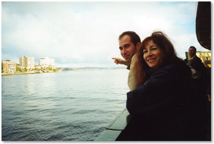 On Manley Ferry, Sydney