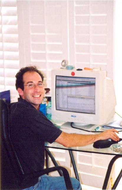 Craig at his desk Camps Bay