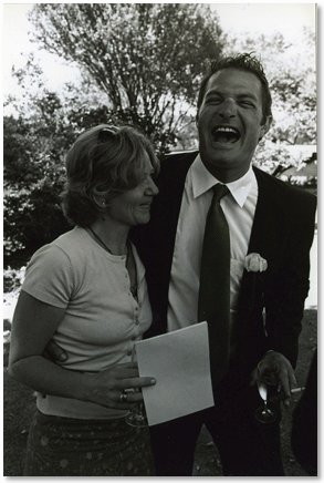 Julian Herbstein and his girlfriend, Bev