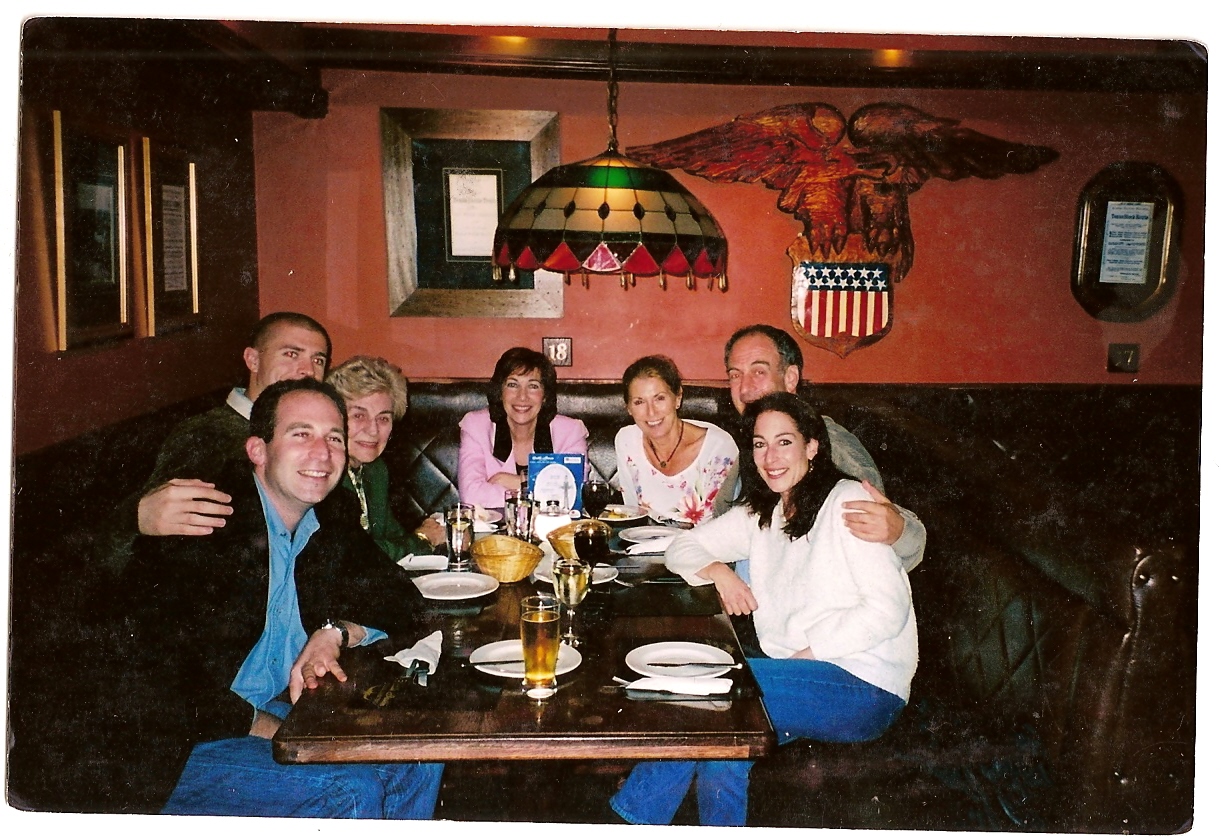 Family before Wedding in a Cape Town Restaurant