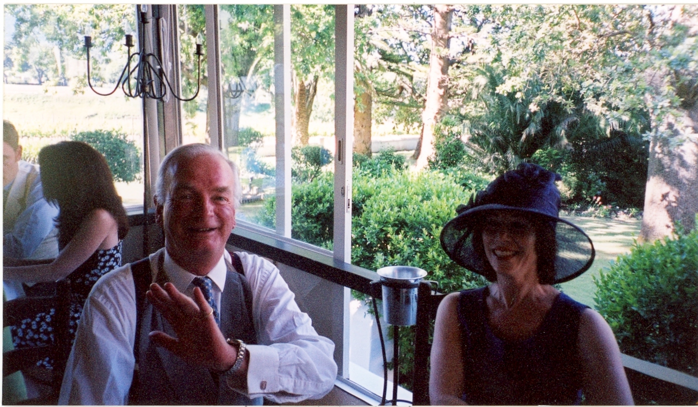 James Baker, Muffy's Father & Rene at Reception