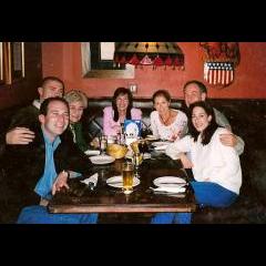 Family before Wedding in a Cape Town Restaurant