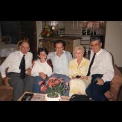 Grandpa Oscar, Craig, Graeme, Granny Helen, Basil (Helen's Brother)